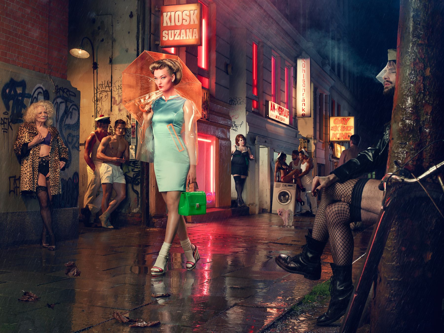 Werk van Nadia Veenhof, foto Erwin Olaf